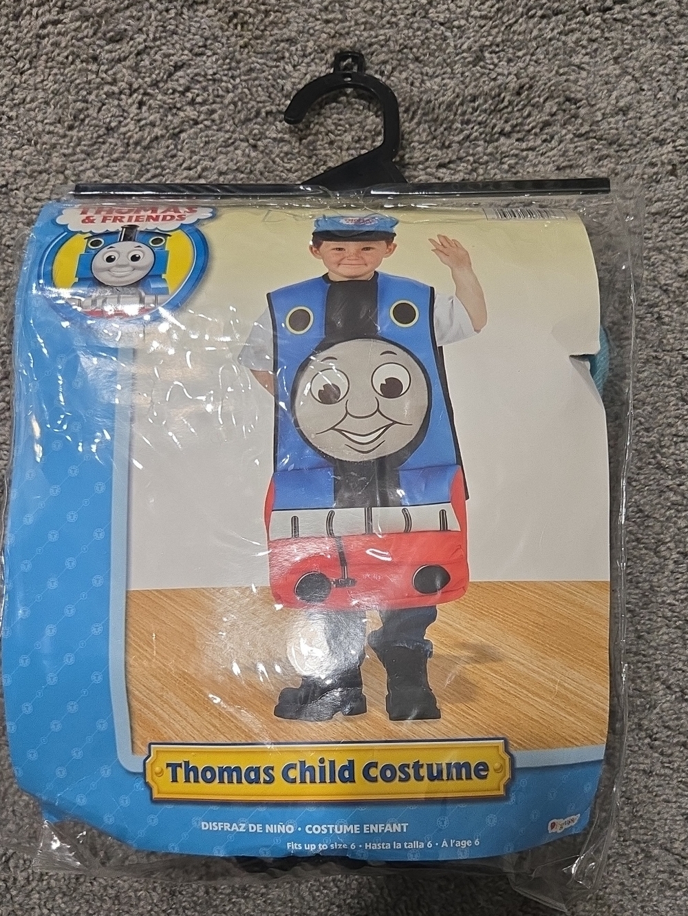 Thomas & Friends Kids Boys Costume Dressup For Halloween Purim